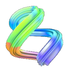 Iridescent 3D knot, drag me